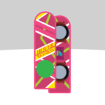 Back to the Future 40th Anniversary Hoverboard Deck