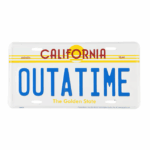 Universal Studios – Back to the Future “OUTATIME” License Plate