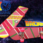 Madrid – 30th Anniversary Limited Edition Marty McFly Pink Hoverboard Skateboard