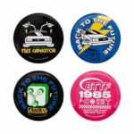 Universal Studios – Back to the Future Button Set