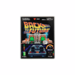 Universal Studios – Back to the Future 40th Anniversary Time Machine Pin
