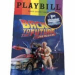 Back to the Future: The Musical – Broadway Playbill (First Broadway Anniversary)